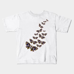 Aboriginal Art - Butterfly Kids T-Shirt